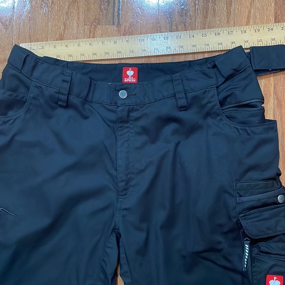 Men’s Shorts Black Cargo Engelbert Strauss Motion Size 44 reg Metallica Colab. - Picture 2 of 12